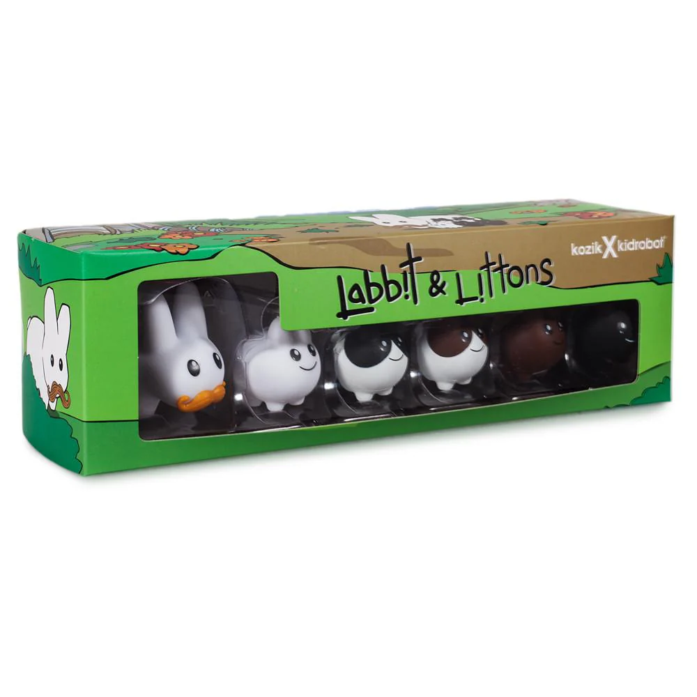 Vinyl 1.5" Labbit with Littons 6-Pack - Image 3