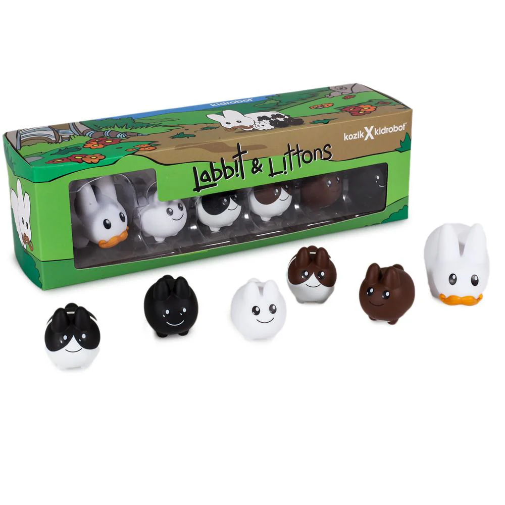Vinyl 1.5" Labbit with Littons 6-Pack - Image 7