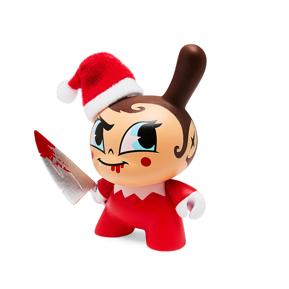 Go Elf Yourself 3" Holiday Dunny - Evil Edition - Image 2