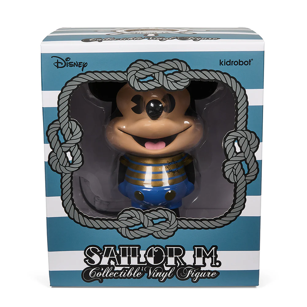 SDCC 2023: Mickey Mouse "Sailor M." 8-inch Collectible Vinyl Figure by Pasa - Nautical Edition (Limited Edition of 300) - Image 11