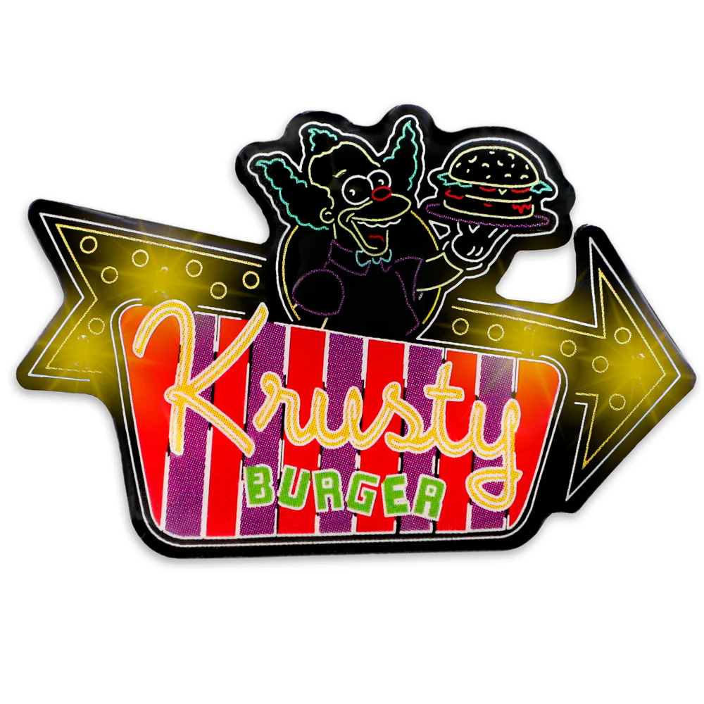 SDCC 2024: The Simpsons Neon Signs Light-Up Pins & Lanyard Set (Limited Edition of 1000) - SOLD OUT - Image 10