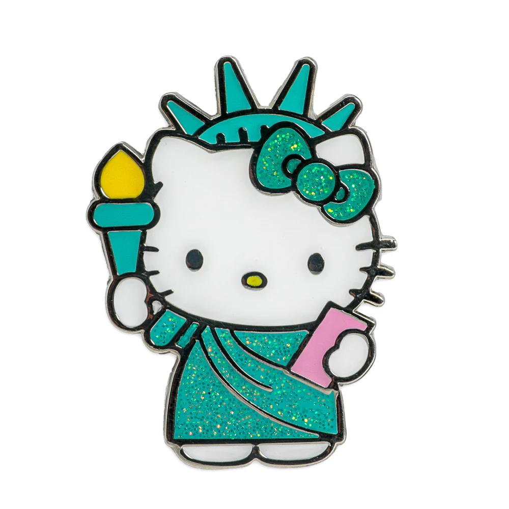 2025 CON EXCLUSIVE: Hello Kitty® NYC Deluxe Pins & Lanyard Set (Limited Edition of 500) - Image 7