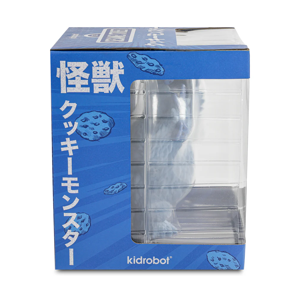2025 CON EXCLUSIVE: Sesame Street - Kaiju Anatomy Cookie Monster 8" Flocked Vinyl Art Figure - Blue Pearl Edition (Limited Edition of 200) - Image 21