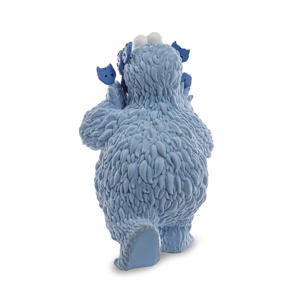 2025 CON EXCLUSIVE: Sesame Street - Kaiju Anatomy Cookie Monster 8" Flocked Vinyl Art Figure - Blue Pearl Edition (Limited Edition of 200) - Image 6