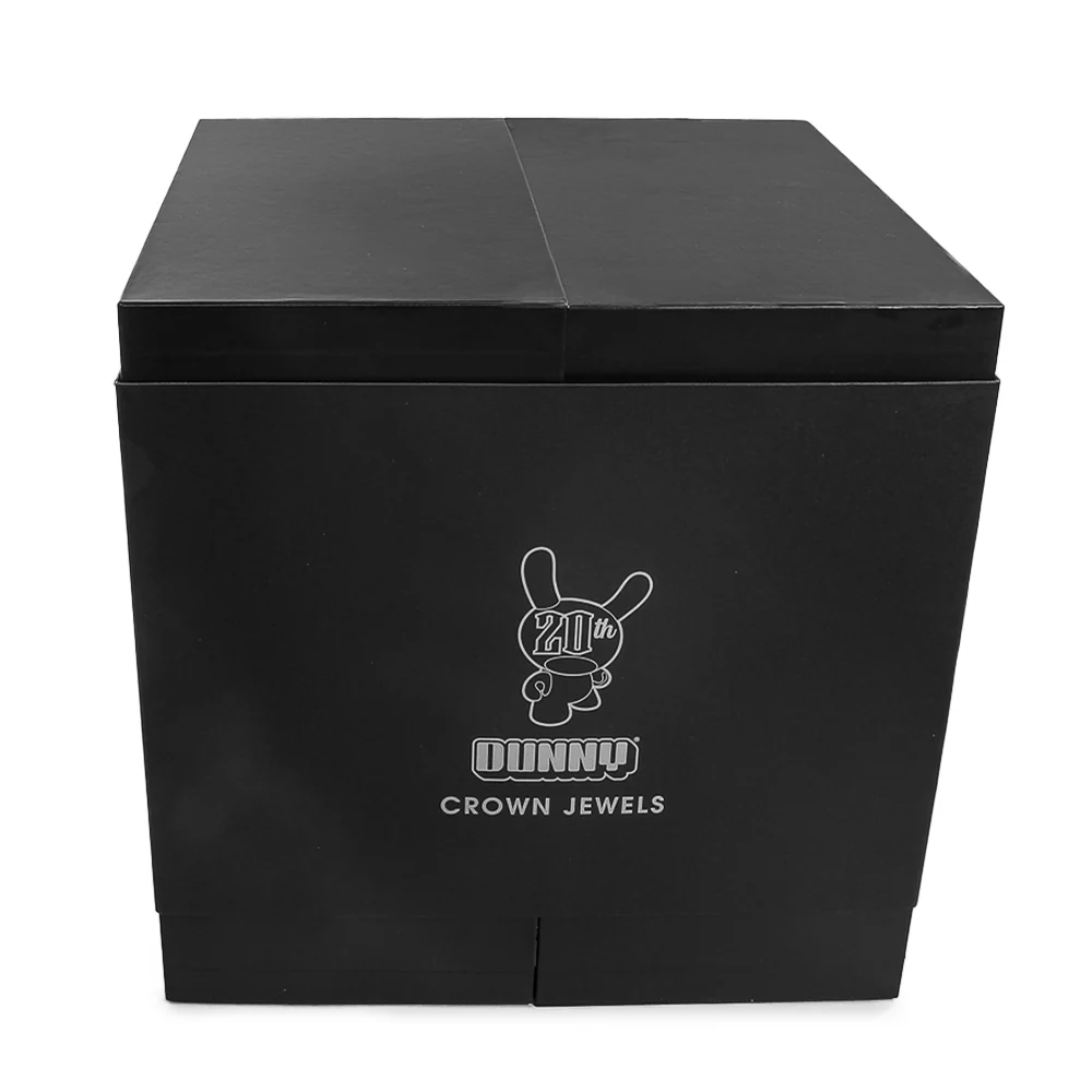 20th Anniversary Dunny Head 12" Art Figure - "Crown Jewels" by Tristan Eaton - White & Silver Edition (Limited Edition of 300) - Image 23
