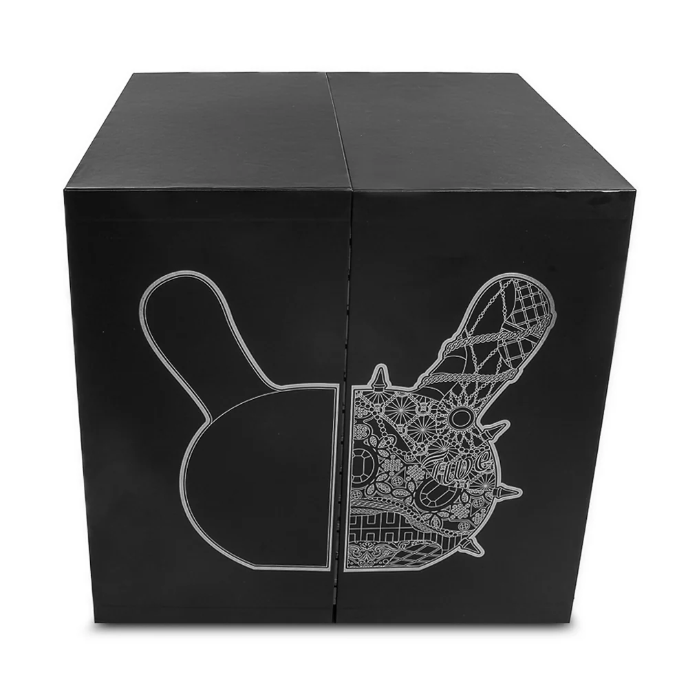 20th Anniversary Dunny Head 12" Art Figure - "Crown Jewels" by Tristan Eaton - White & Silver Edition (Limited Edition of 300) - Image 26