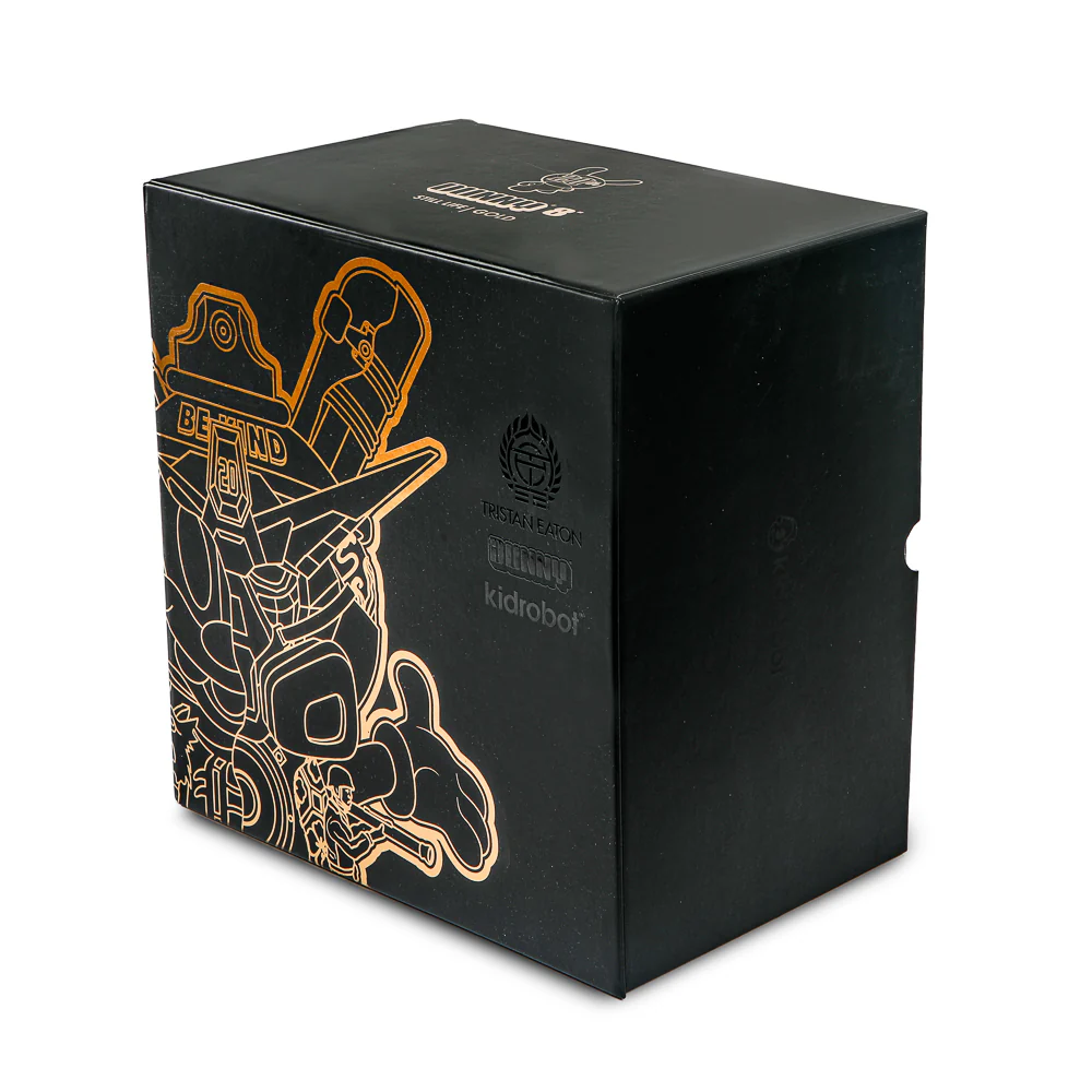 DCON 2024: 20th Anniversary Still Life Dunny 8" Art Figure by Tristan Eaton - Montana Gold Edition (Limited Edition of 300) - Image 12