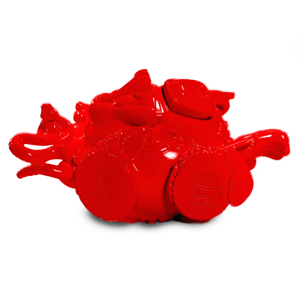 20th Anniversary Still Life Dunny 8" Art Figure by Tristan Eaton - Ketchup Edition (Limited Edition of 300) - Image 12