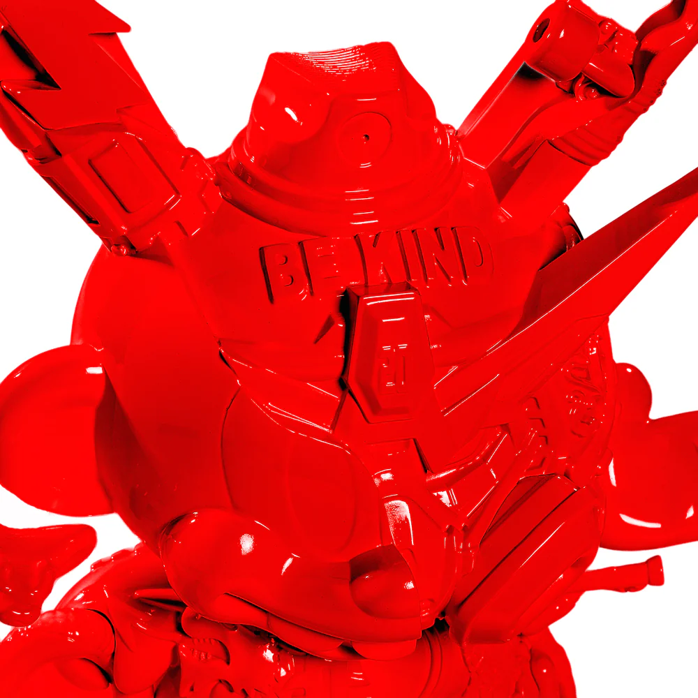 20th Anniversary Still Life Dunny 8" Art Figure by Tristan Eaton - Ketchup Edition (Limited Edition of 300) - Image 13
