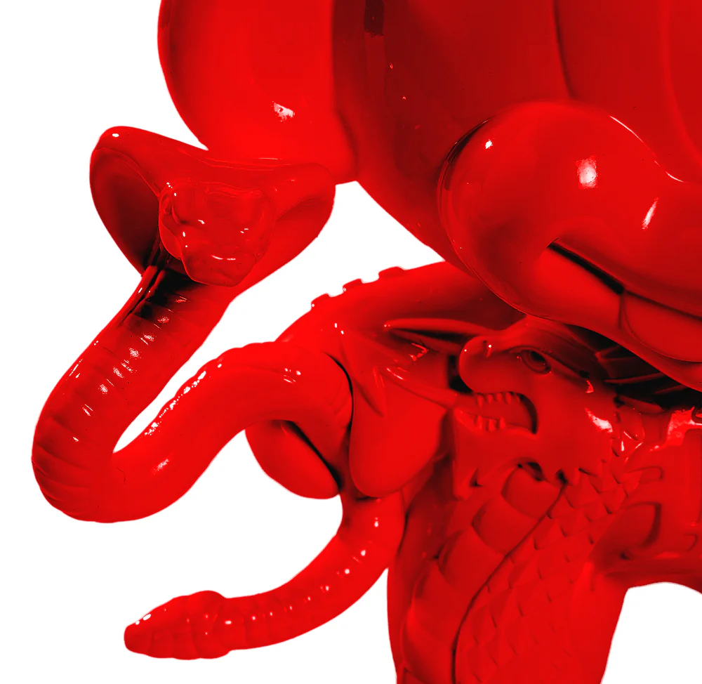 20th Anniversary Still Life Dunny 8" Art Figure by Tristan Eaton - Ketchup Edition (Limited Edition of 300) - Image 16