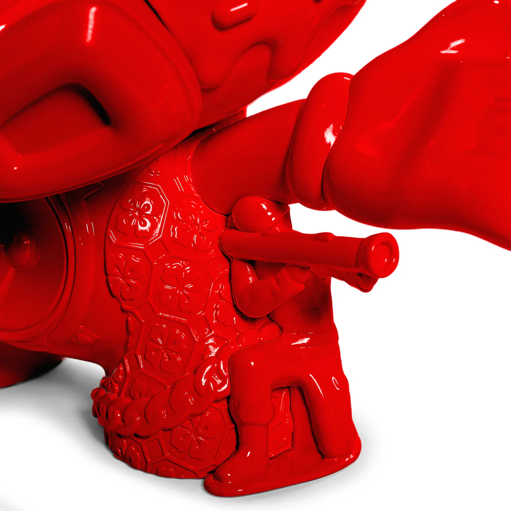 20th Anniversary Still Life Dunny 8" Art Figure by Tristan Eaton - Ketchup Edition (Limited Edition of 300) - Image 17