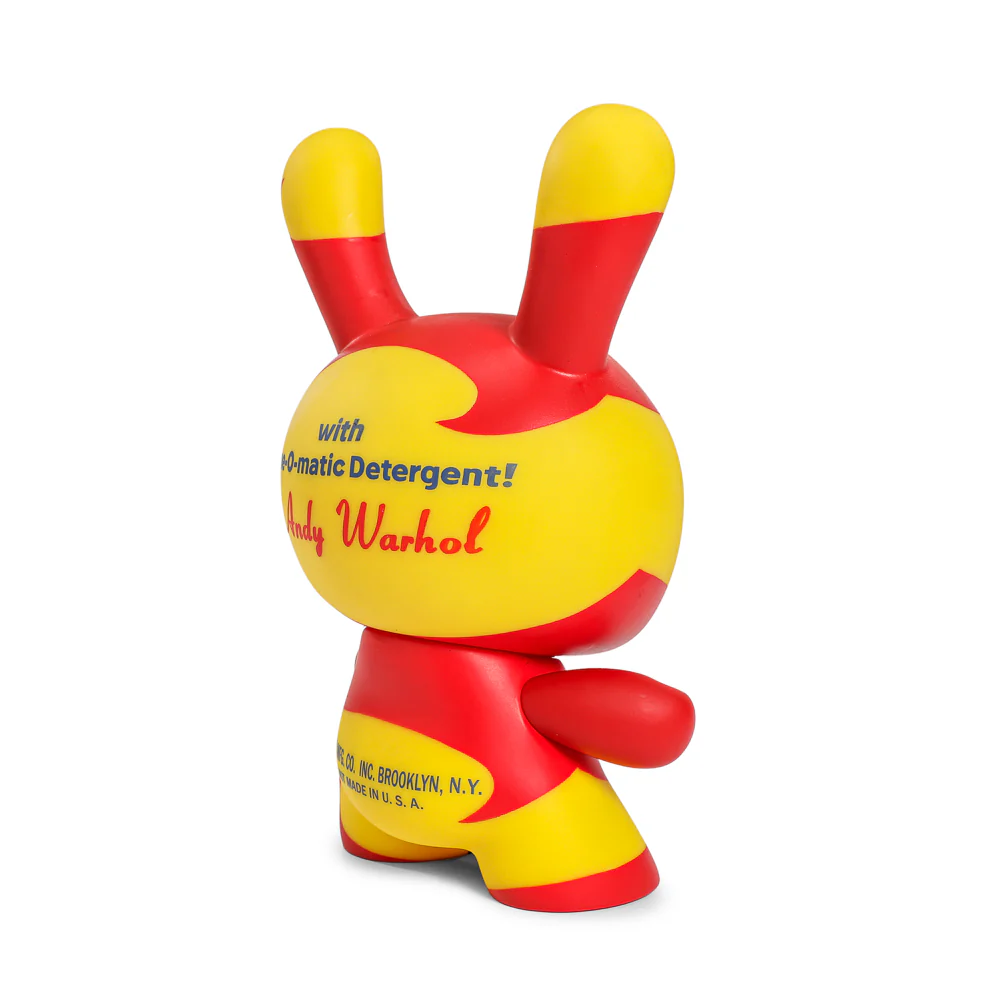 Andy Warhol 8" Masterpiece Vinyl Yellow Brillo Box Dunny - Limited Edition of 300 - SOLD OUT - Image 10