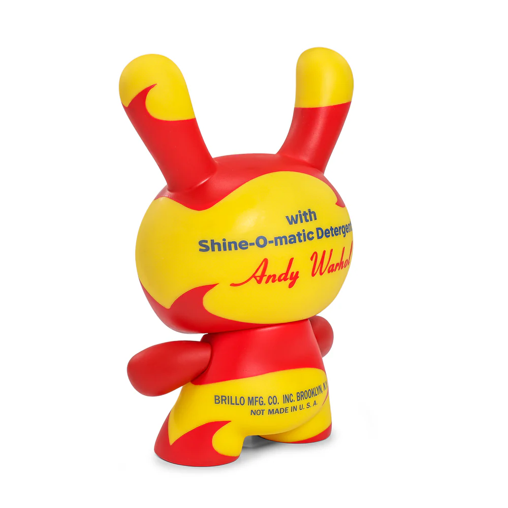 Andy Warhol 8" Masterpiece Vinyl Yellow Brillo Box Dunny - Limited Edition of 300 - SOLD OUT - Image 11