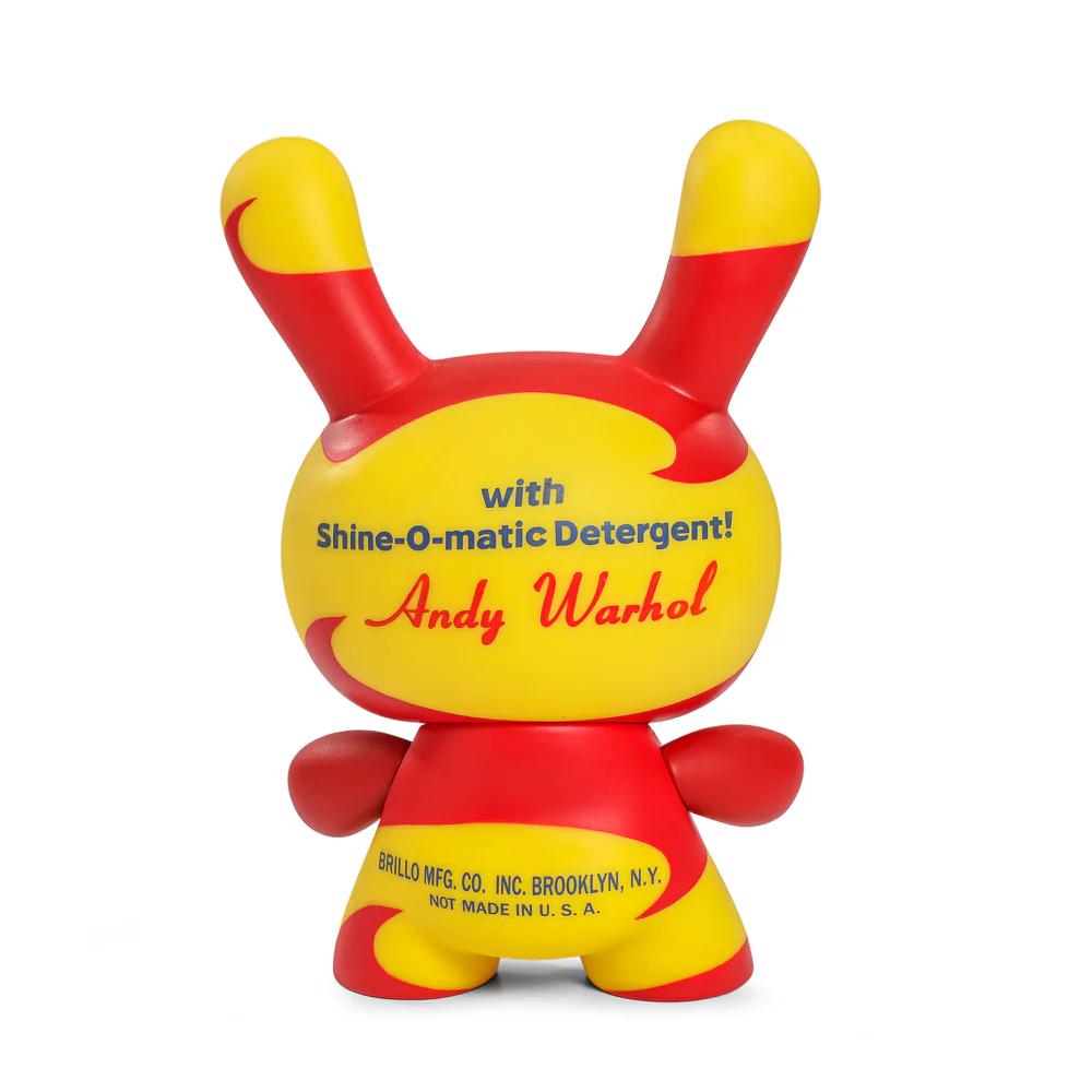 Andy Warhol 8" Masterpiece Vinyl Yellow Brillo Box Dunny - Limited Edition of 300 - SOLD OUT - Image 14