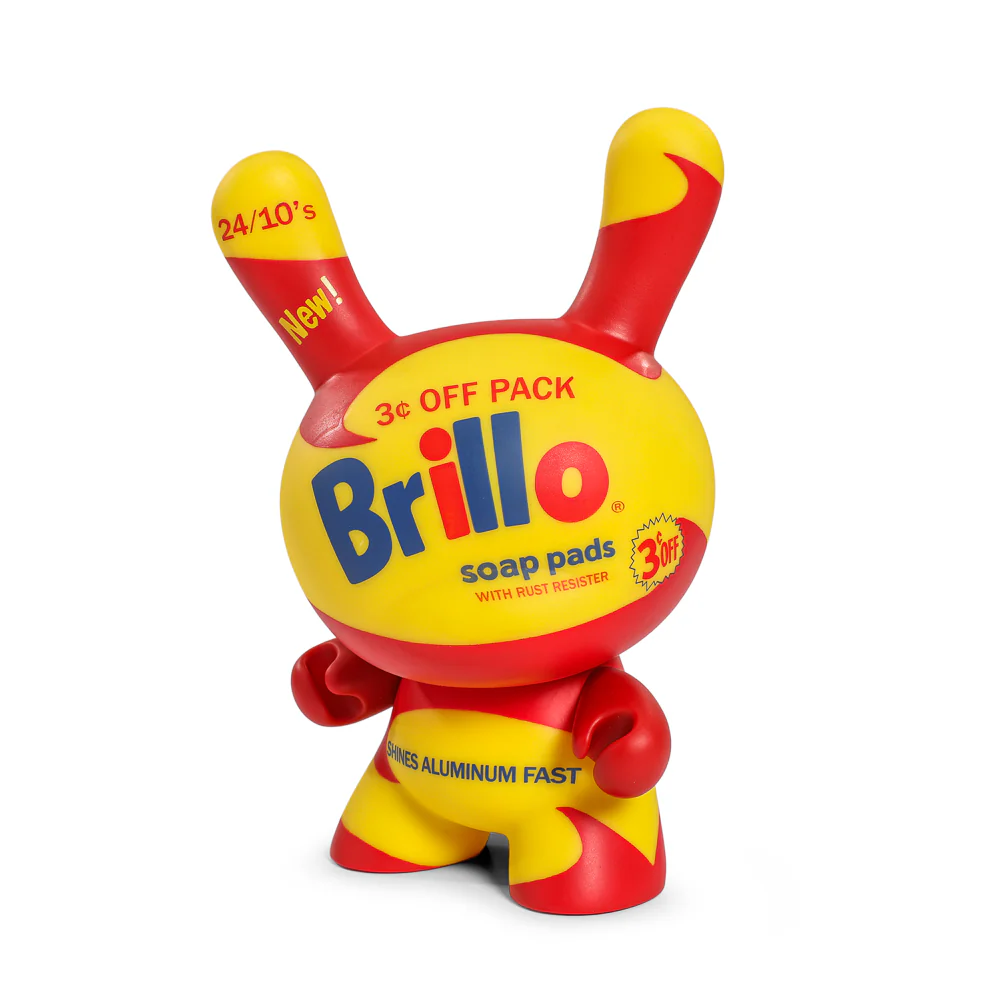 Andy Warhol 8" Masterpiece Vinyl Yellow Brillo Box Dunny - Limited Edition of 300 - SOLD OUT - Image 15
