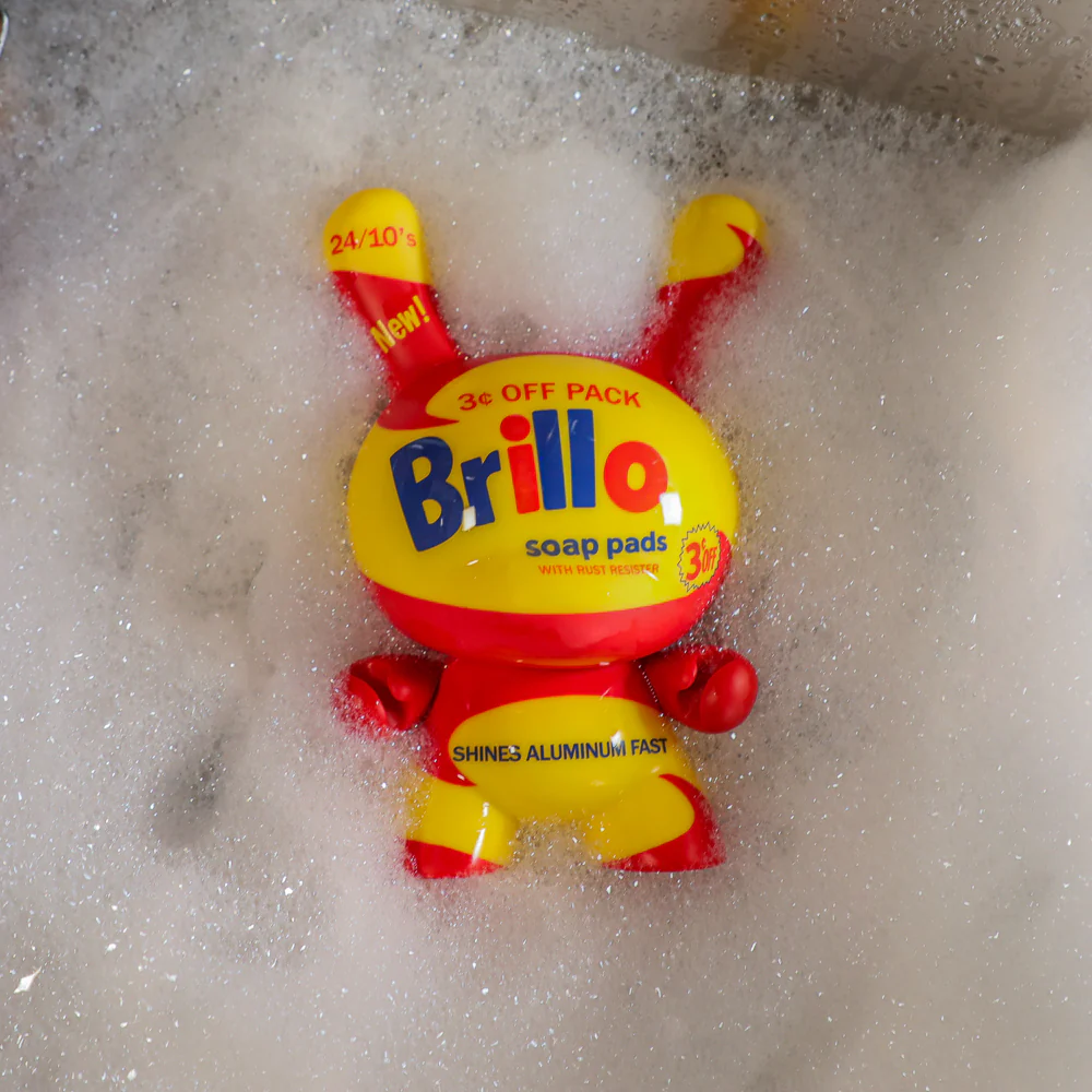 Andy Warhol 8" Masterpiece Vinyl Yellow Brillo Box Dunny - Limited Edition of 300 - SOLD OUT - Image 16