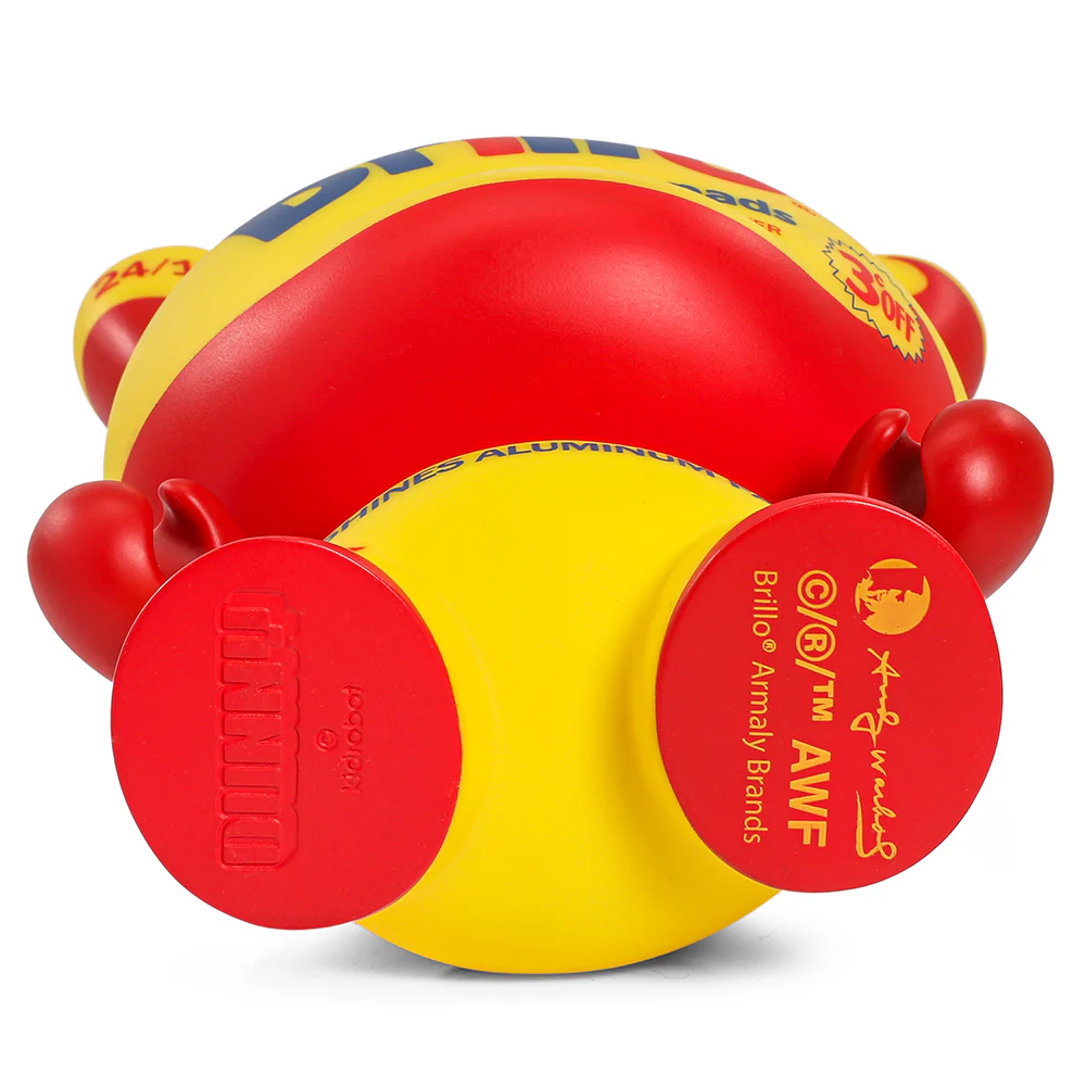 Andy Warhol 8" Masterpiece Vinyl Yellow Brillo Box Dunny - Limited Edition of 300 - SOLD OUT - Image 18