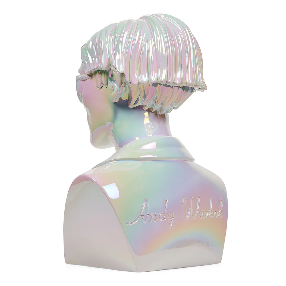 DCON 2022: Andy Warhol 12” Bust Vinyl Art Sculpture – Iridescent Edition (Limited Edition of 300) - SOLD OUT - Image 4