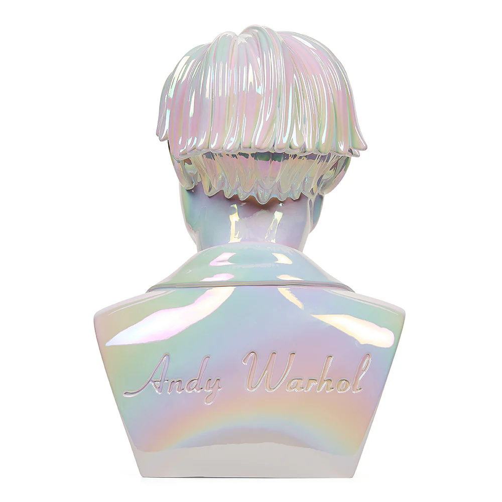 DCON 2022: Andy Warhol 12” Bust Vinyl Art Sculpture – Iridescent Edition (Limited Edition of 300) - SOLD OUT - Image 5