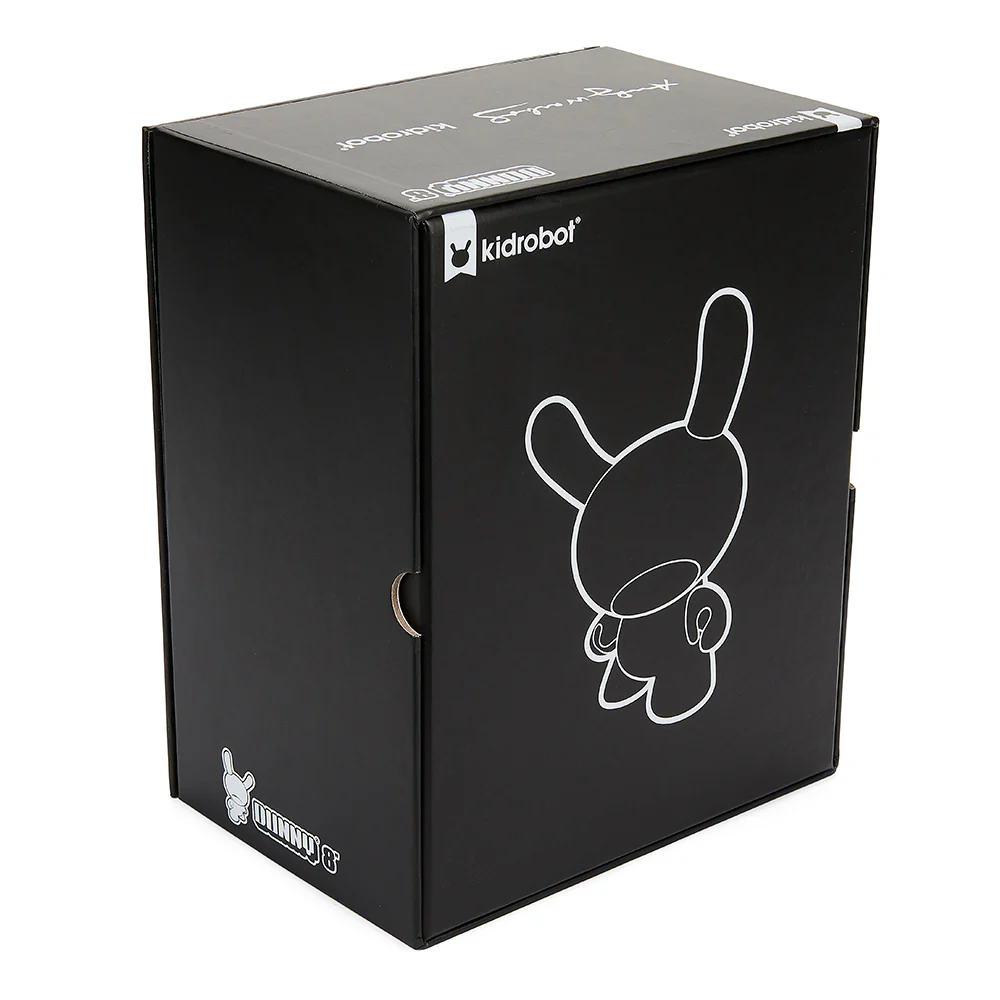 Andy Warhol Fright Wig Self-Portrait 8" Masterpiece Dunny - Monochrome Edition - SOLD OUT - Image 18