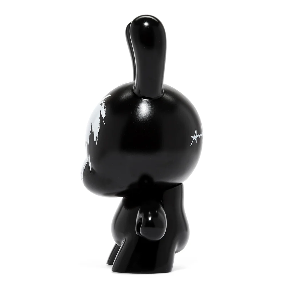 Andy Warhol Fright Wig Self-Portrait 8" Masterpiece Dunny - Monochrome Edition - SOLD OUT - Image 6