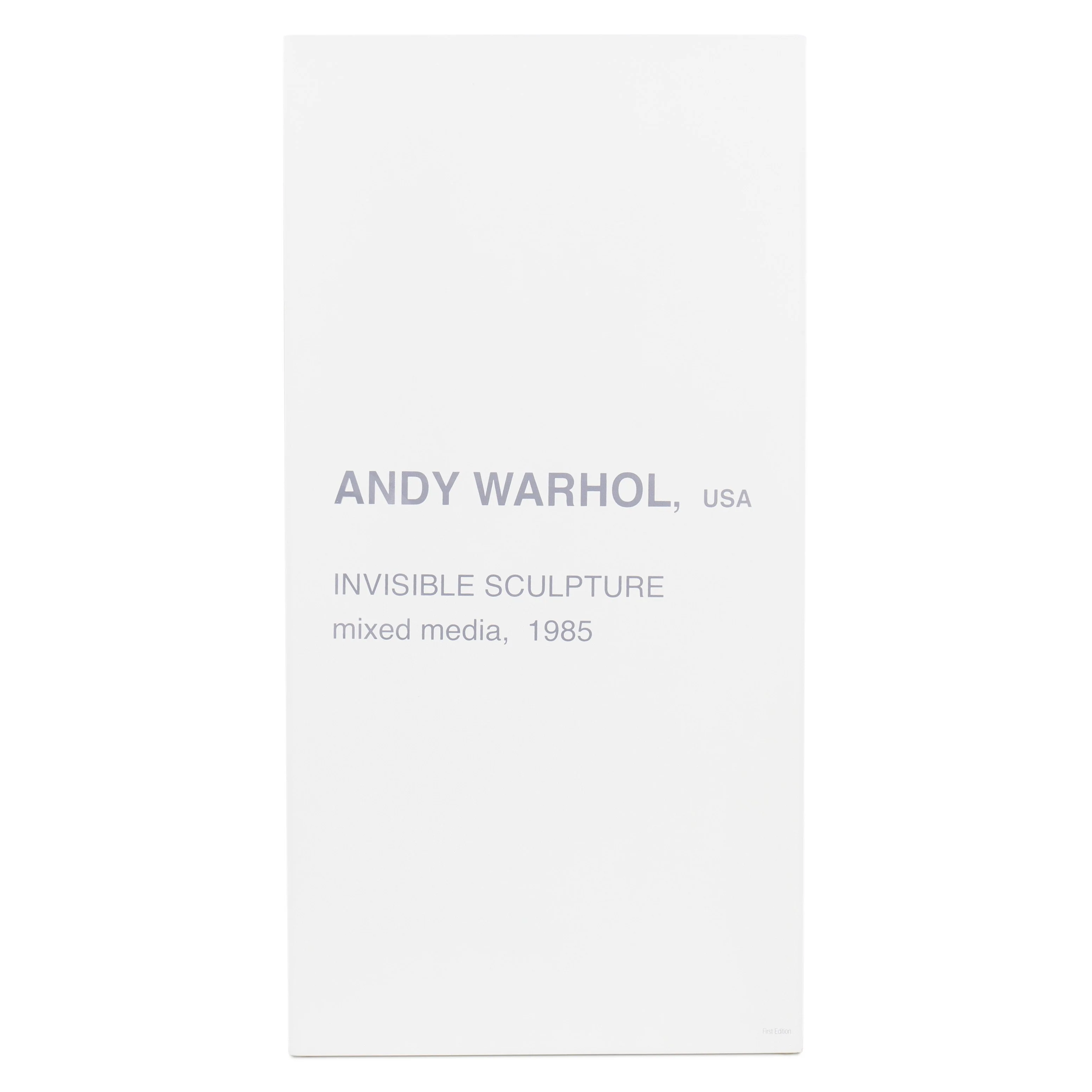 Andy Warhol The Invisible Sculpture - SOLD OUT - Image 5