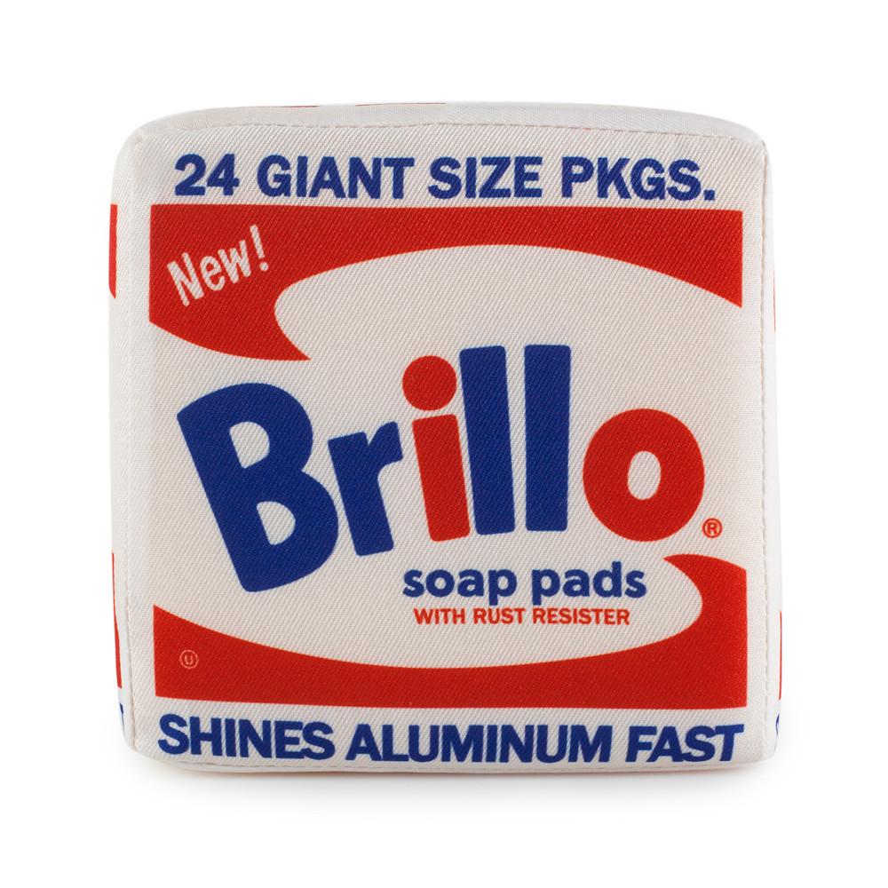 Andy Warhol White Brillo Box Pop Art Plush by Kidrobot - SOLD OUT - Image 3
