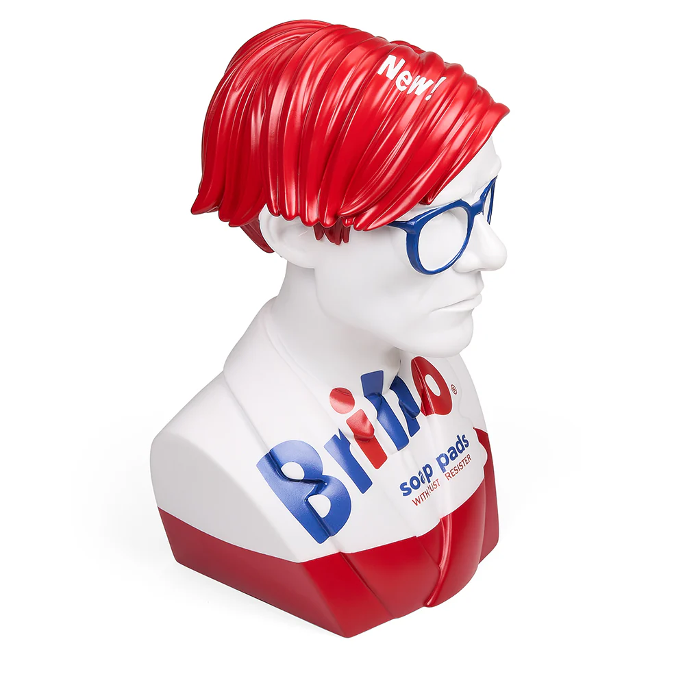 Andy Warhol The Bust 12" Art Sculpture - White Brillo Edition (Limited Edition of 300) - SOLD OUT - Image 10