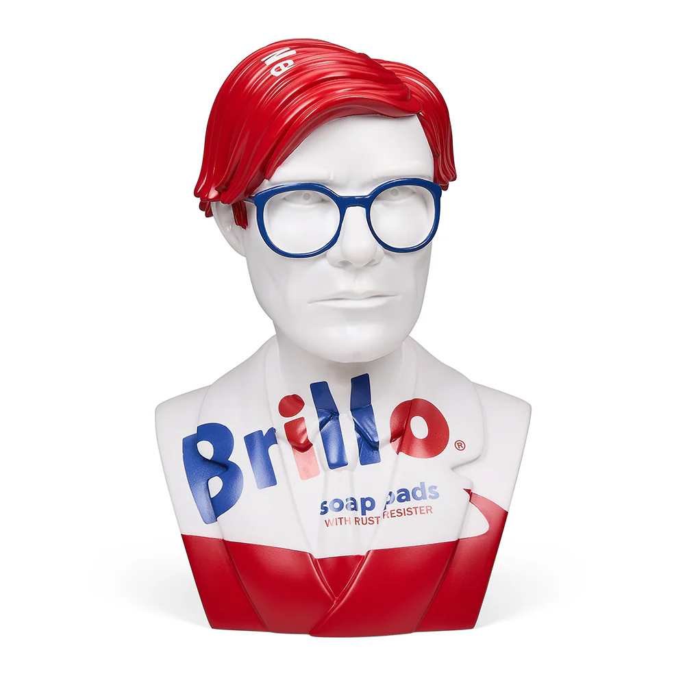 Andy Warhol The Bust 12" Art Sculpture - White Brillo Edition (Limited Edition of 300) - SOLD OUT - Image 4