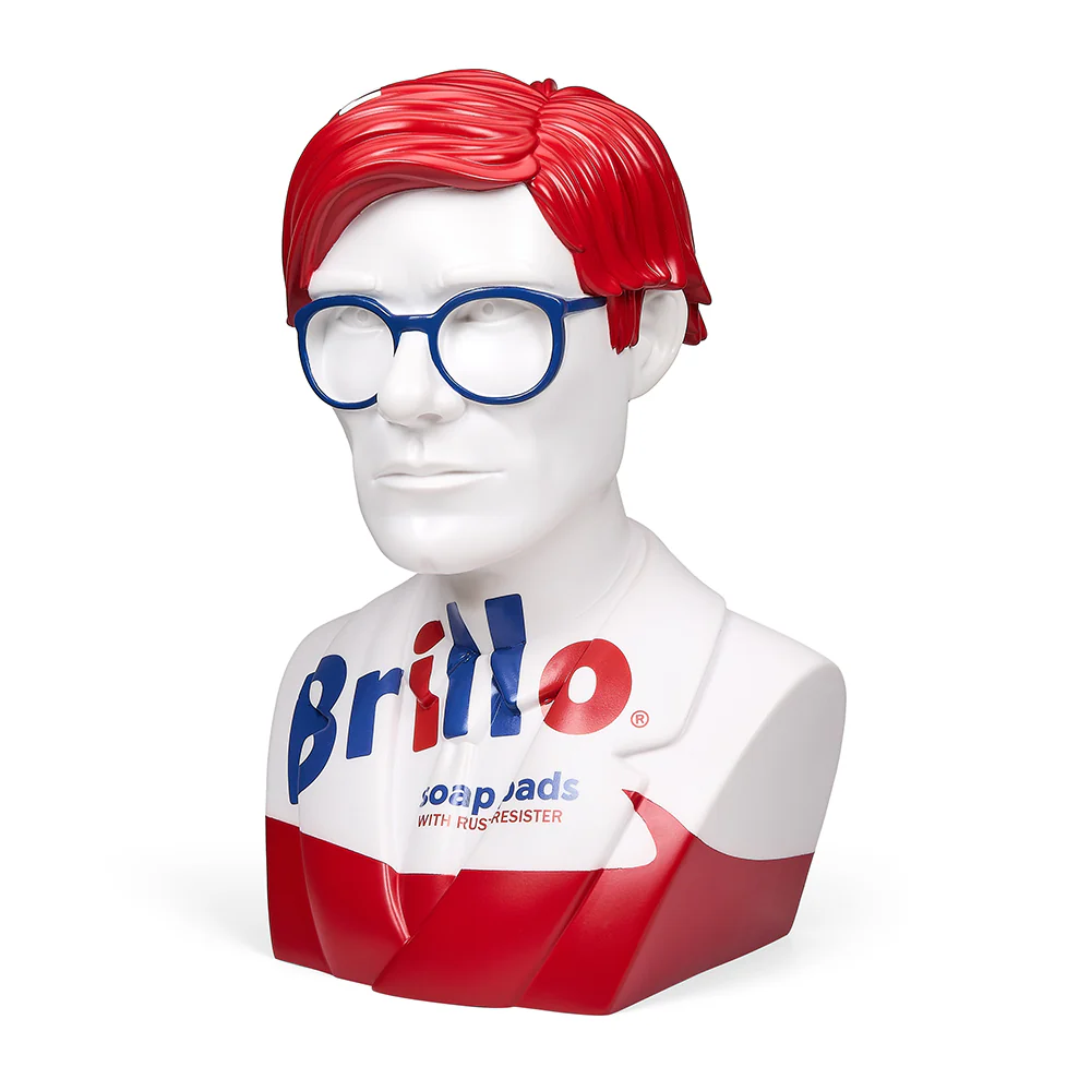 Andy Warhol The Bust 12" Art Sculpture - White Brillo Edition (Limited Edition of 300) - SOLD OUT - Image 5