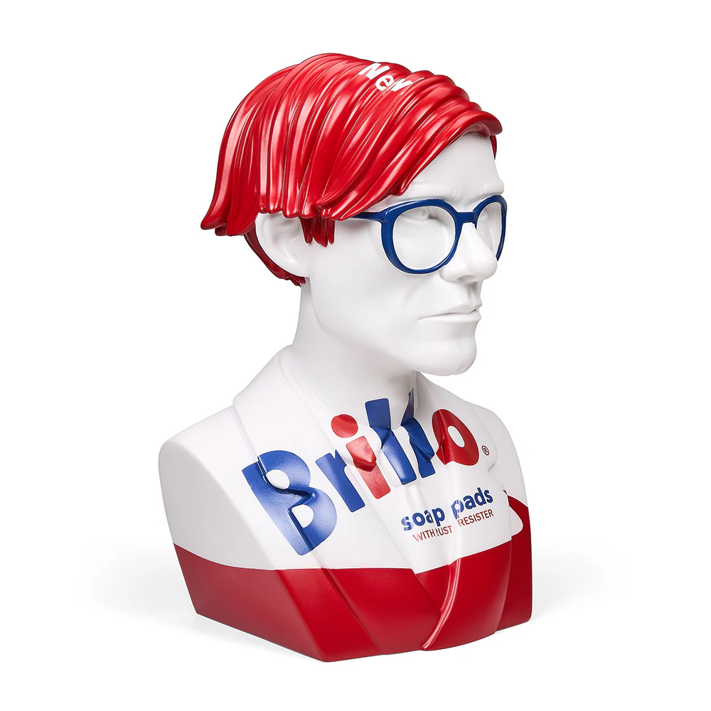 Andy Warhol The Bust 12" Art Sculpture - White Brillo Edition (Limited Edition of 300) - SOLD OUT - Image 9