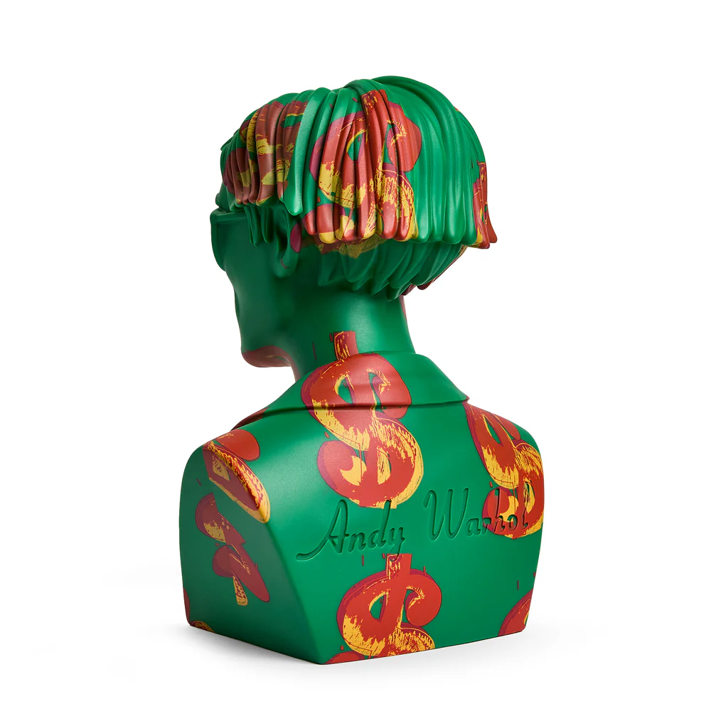Andy Warhol 12" The Bust Vinyl Art Sculpture - Dollar $ign Edition - Limited Edition of 200 - SOLD OUT - Image 5