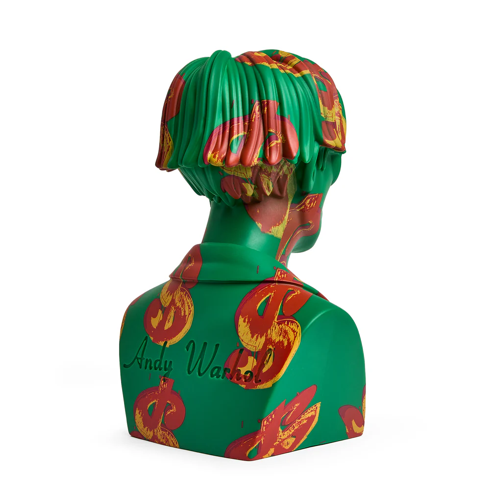 Andy Warhol 12" The Bust Vinyl Art Sculpture - Dollar $ign Edition - Limited Edition of 200 - SOLD OUT - Image 7