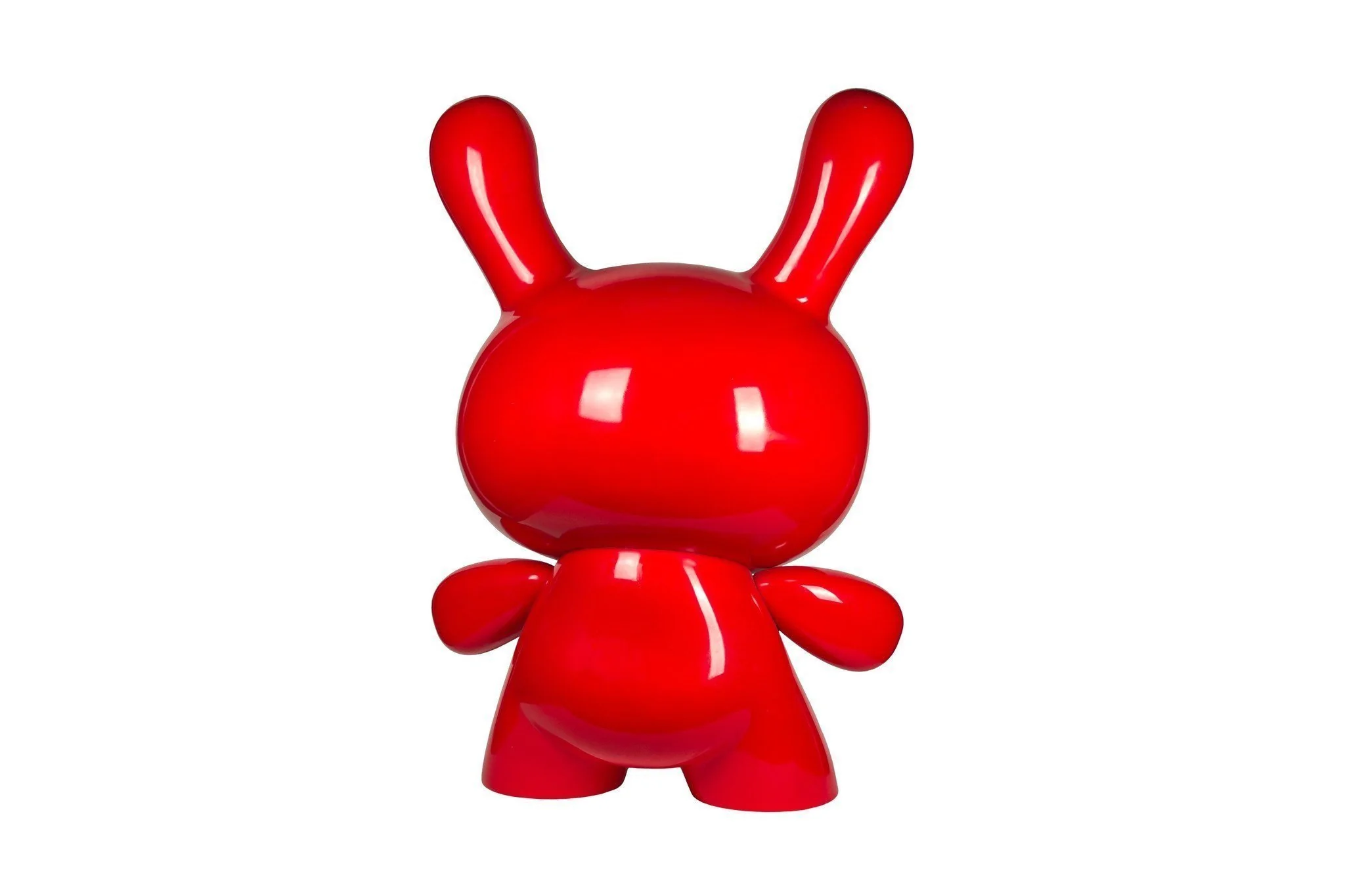 Art Giant Red 4-Foot Dunny Art Sculpture by Kidrobot - SOLD OUT - Image 3