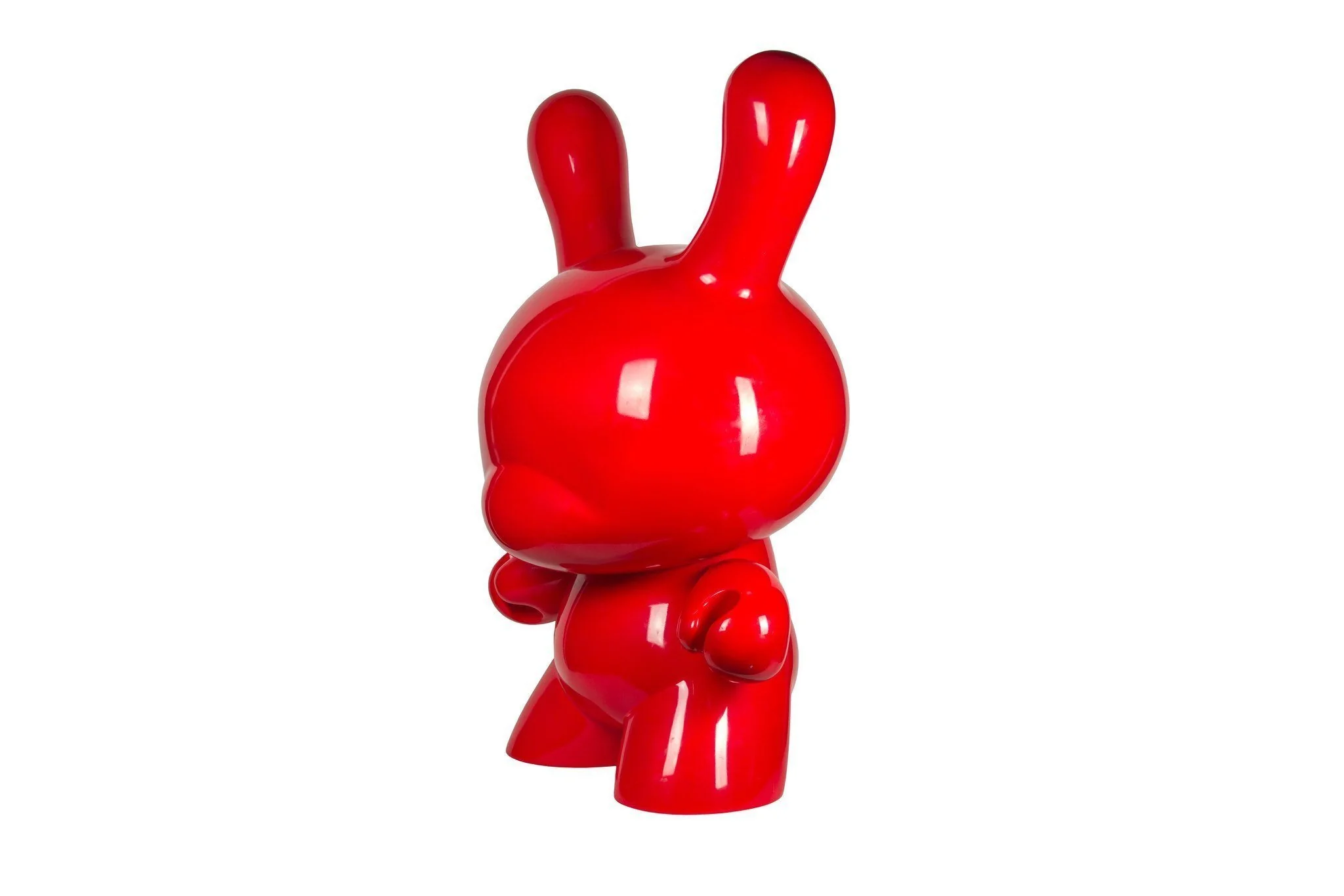 Art Giant Red 4-Foot Dunny Art Sculpture by Kidrobot - SOLD OUT - Image 4