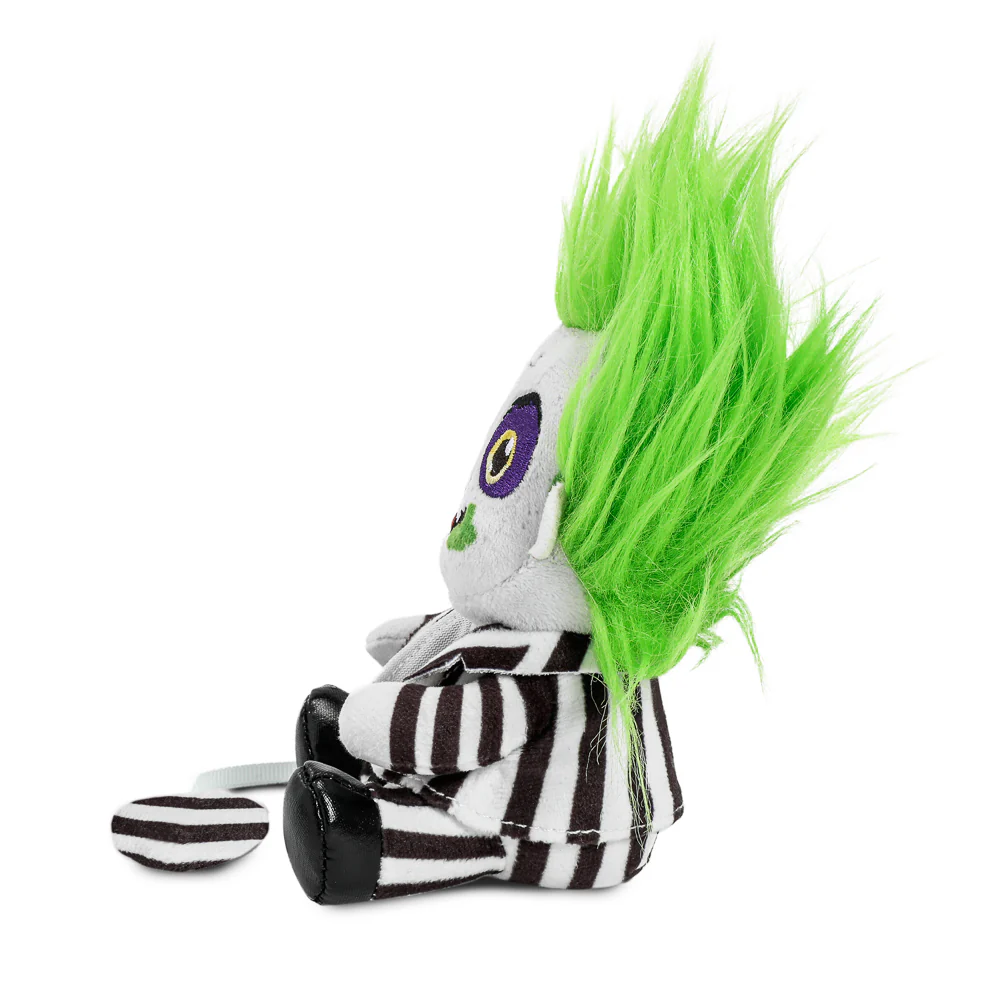 Beetlejuice in Striped Suit Plush Shoulder Phunny - Image 6