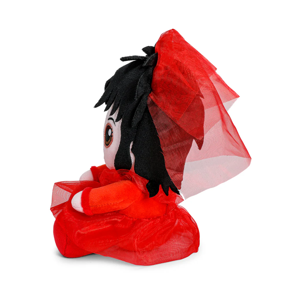 Beetlejuice Lydia Deetz in Red Wedding Dress Phunny Plush - Image 5
