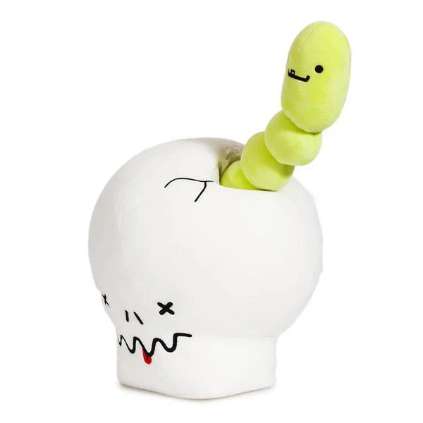 BFFs Giant Skull and Worm Interactive Plush by Kidrobot - Image 3
