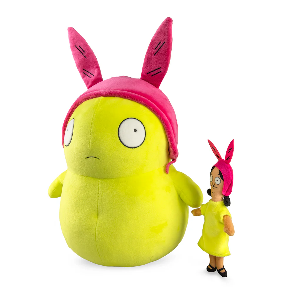 Bob's Burgers Louise & Kuchi Kopi 16” HugMe Plush with Shake Action - Image 7