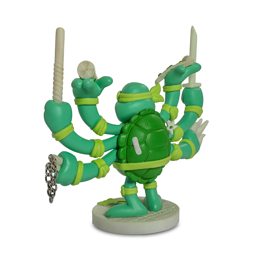 CON EXCLUSIVE: Teenage Mutant Ninja Turtles TMNT GURU Resin Art Figure by CHOGRIN - Radioactive Ooze Edition - Image 7