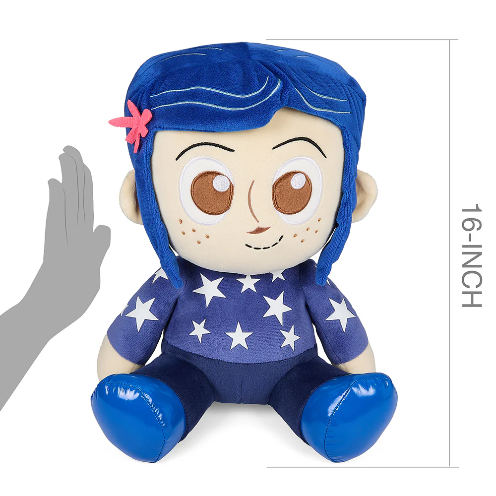 Coraline in Star Sweater 16" HugMe Plush with Shake Action - Image 8