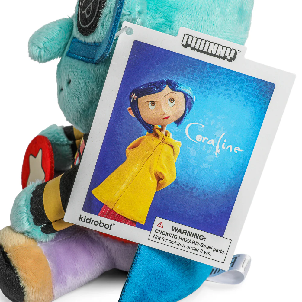Coraline Mr. Bobinsky Phunny Plush by Kidrobot - Image 7