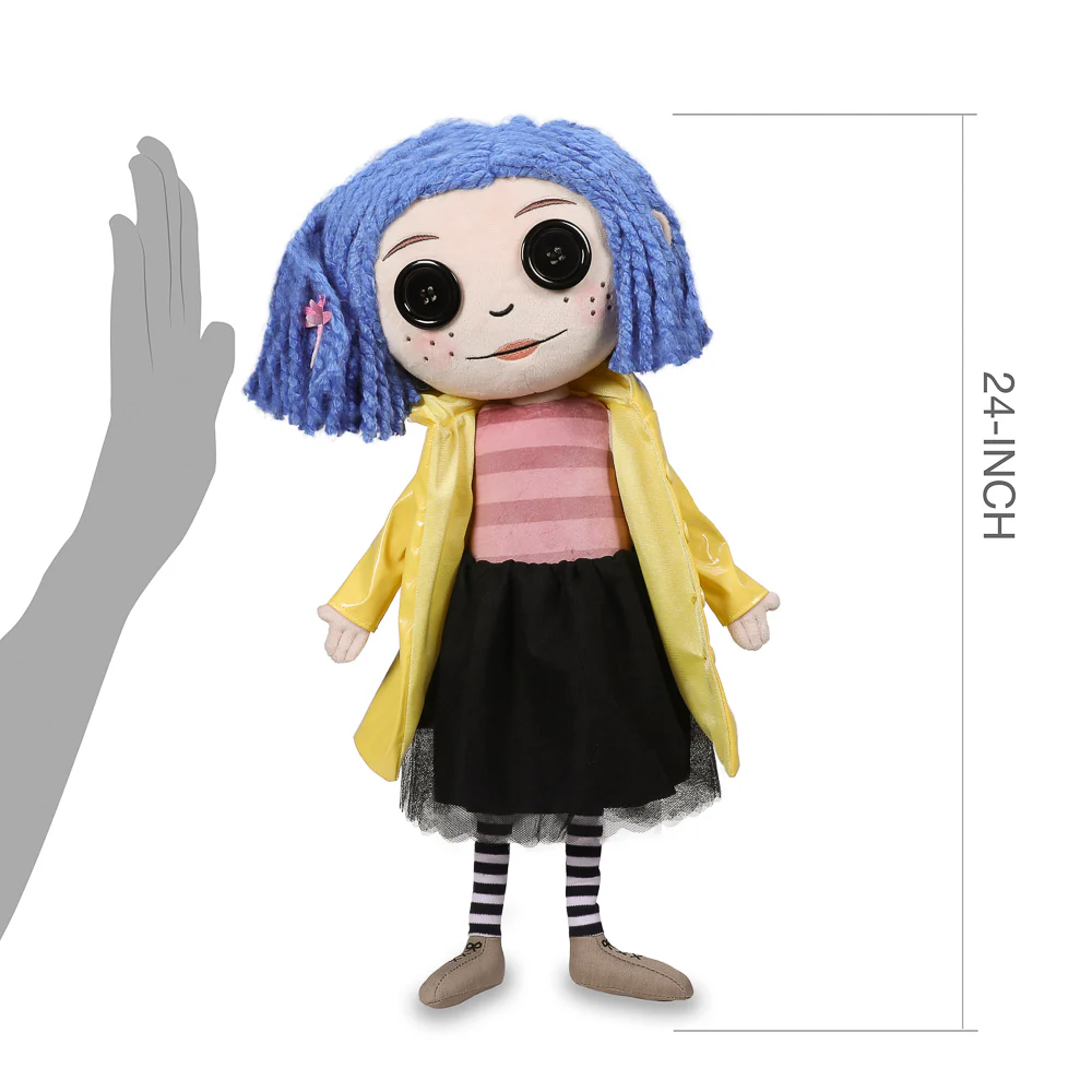 Coraline 24” Premium Plush Doll in Gift Box - Image 5