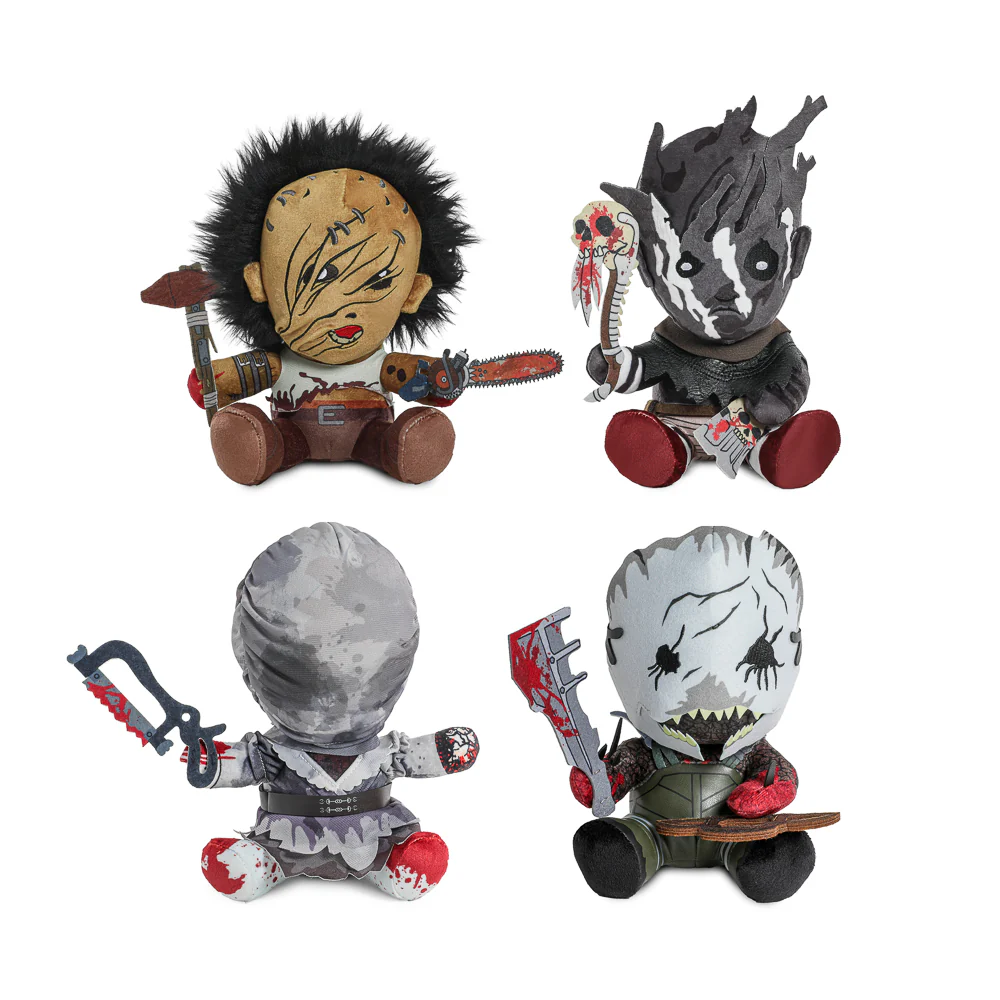 Dead by Daylight – The Hillbilly, The Nurse, The Trapper & The Wraith Phunny Plush 4-Pack Bundle - Image 2
