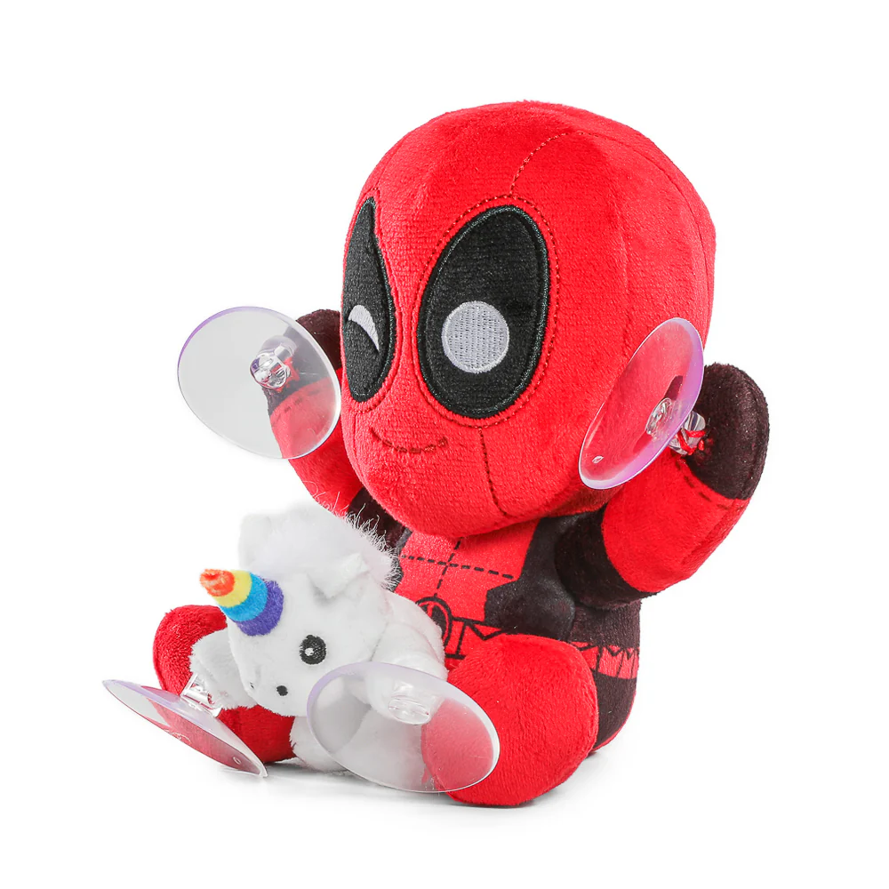 Deadpool with Unicorn Plush Window Clinger- SOLD OUT - Image 7