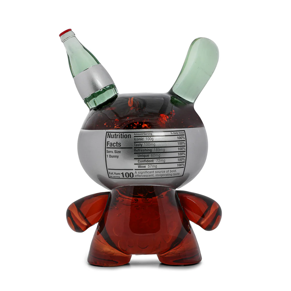 Kidrobot & Diet Coke® 8" Resin Dunny Art Figure - Limited Edition of 1000 - Image 5