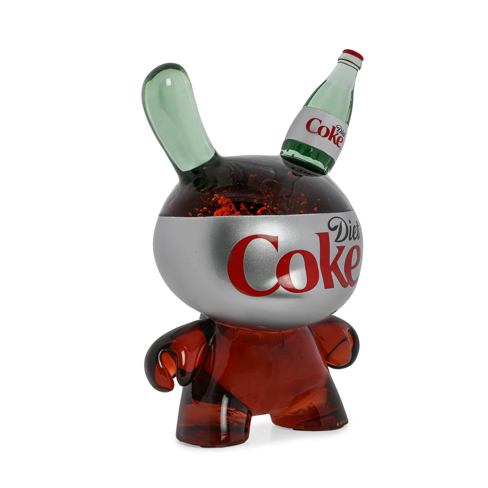 Kidrobot & Diet Coke® 8" Resin Dunny Art Figure - Limited Edition of 1000 - Image 7