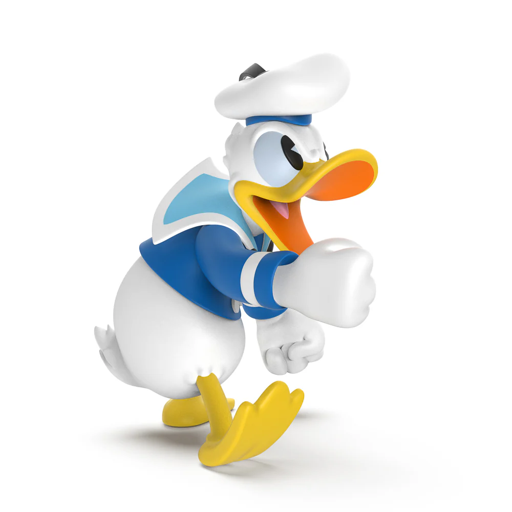 Disney Donald Duck 90th Year Celebration Resin Art Figure - Image 4