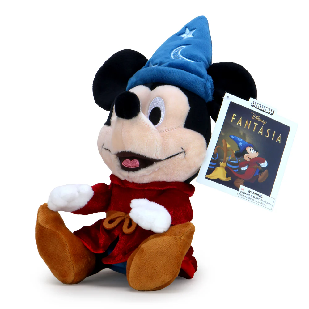 Disney Fantasia Sorcerer Mickey 8" Phunny Plush - Image 7