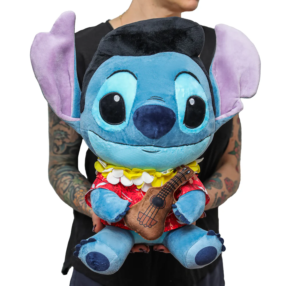 Disney Stitch - Hawaiian Elvis HugMe Plush with Shake Action - Image 3